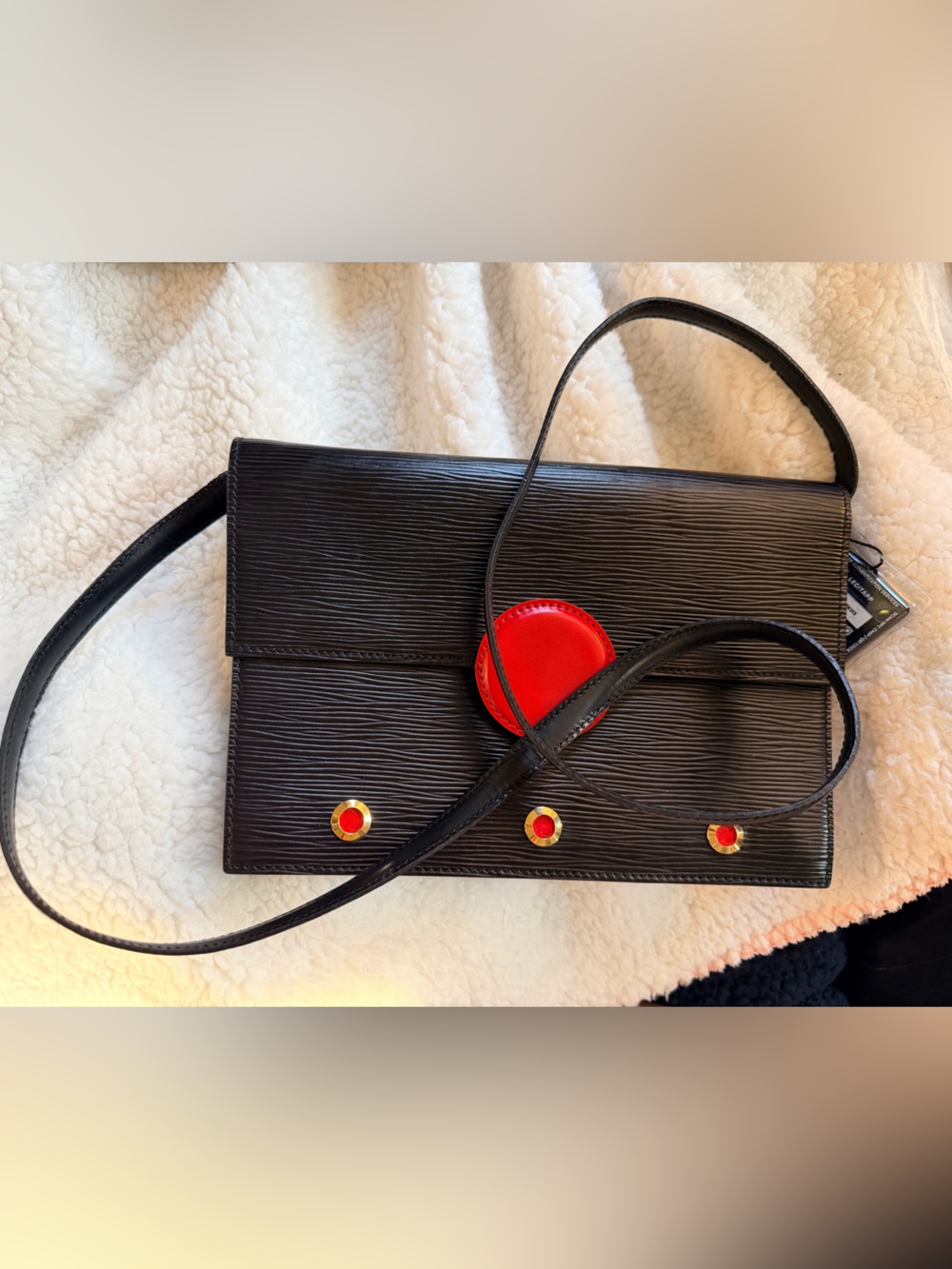 Louis Vuitton Epi Hublot 2-Way Shoulder Bag / Clutch m52557